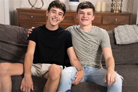 01:11. 2023-02-07 07:36:05. Twinks Jake Preston and Troye Dean are rolling down the road to the big festival in their RV when they spot a hot hitchhiker with the same destination and pull over to pick him up. Jake spots Maverick Sun flirting with him in the rearview, so he asks Troye to take over on driving so he can slip in the back and have a ...